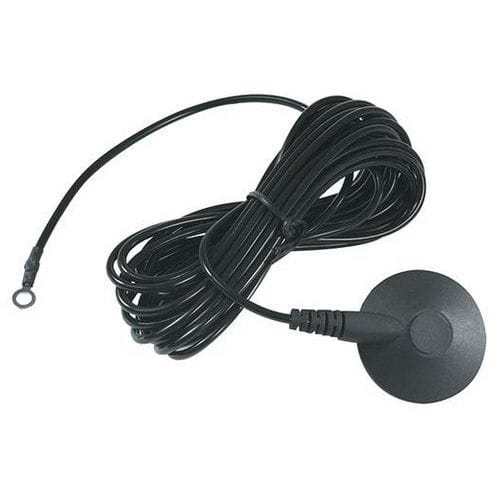 Zemnící kabel k antistatické rohoži ESD zemní připojovací kabel pro podlahové rohože.<br />Koncovka s 10 mm vnitřním klipem pro připojení ke žluté zemnicí zásuvce.<br />Rezistor 1 Meg od koberce k uzemnění.<br />Snadná instalace kabelu.