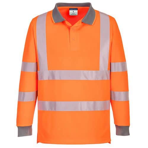 Eco Hi-Vis L/S Polo
