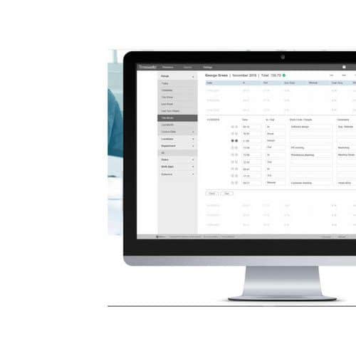 TimeMoto Software PC plus pro docházkové systémy Software pro docházkový systém TimeMoto na počítač.<br />Seznam přítomných pracovníků v reálném čase.<br />Rozvrhy pracovních hodin