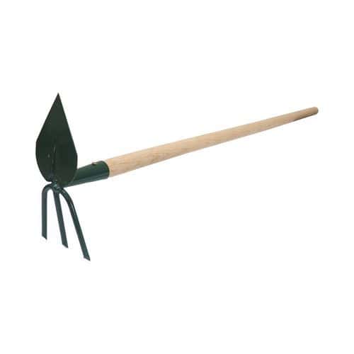Motyka špičatá trojzub s násadou 100 cm