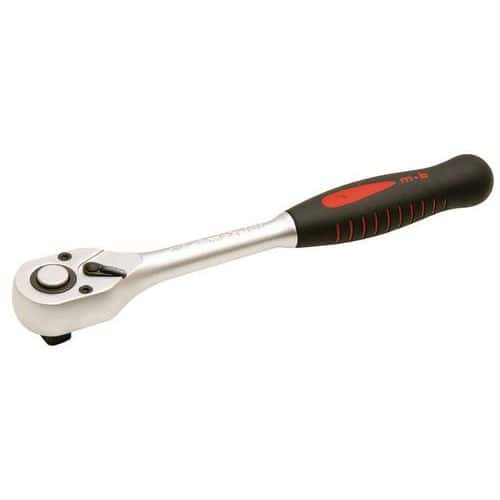 Ráčna 1/2 Mob Ráčna s hruškovou hlavou.<br />72 zubů.<br />Čtvercový 1/2".<br />Ergonomická rukojeť.