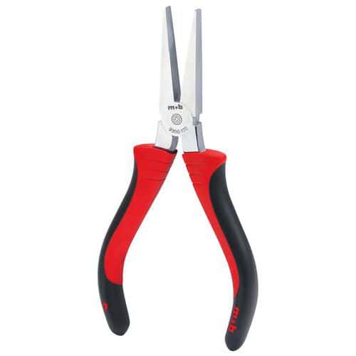 Ploché kleště Mob Kleště s ergonomickou rukojetí z bimateriálu (protiskluzová zarážka