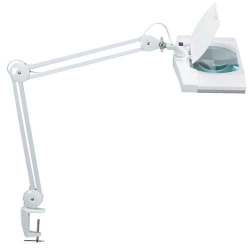 Laboratorní lampa Maul se čtvercovou lupou