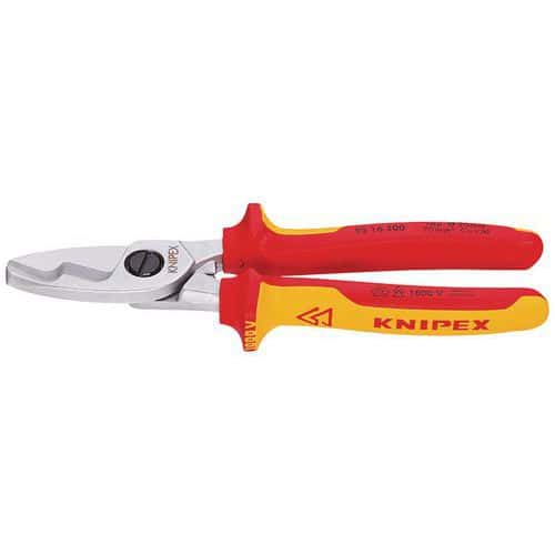 Kabelové nůžky Knipex s dvojitým břitem