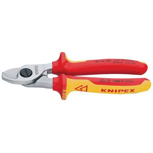 Nůžky na izolované kabely Knipex