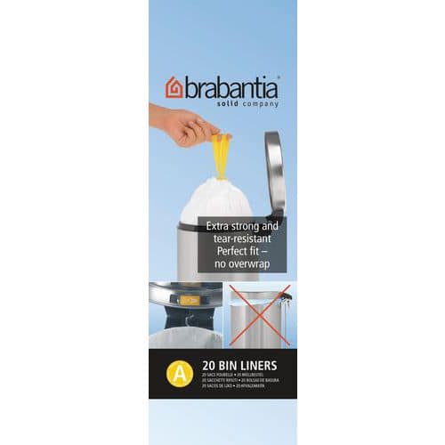 Pytle 3 l (A) bílé PerfectFit Bags (A)_Brabantia