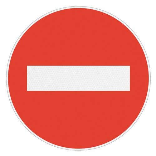 Retroreflexní značka Novap - zákaz vjezdu