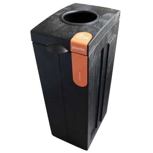 Bonton Original s víkem 70 l Stanice pro třídění odpadu ze 100% recyklovaného polypropylenu. Protože je vyroben z recyklovaných surovin