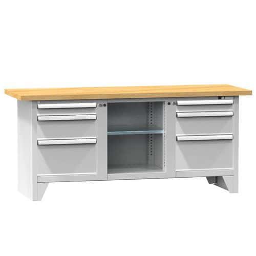 Modulární dílenský stůl PS2-1M