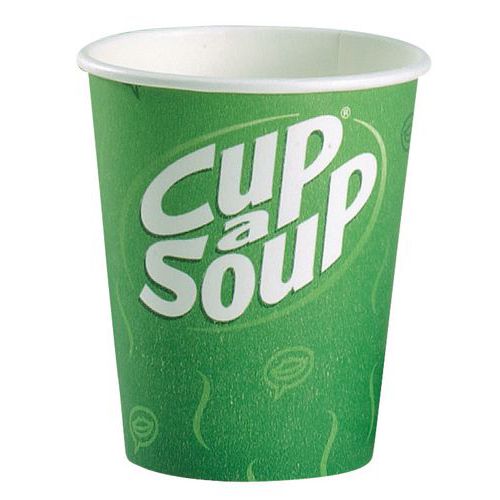 Papírové kelímky Cup a Soup