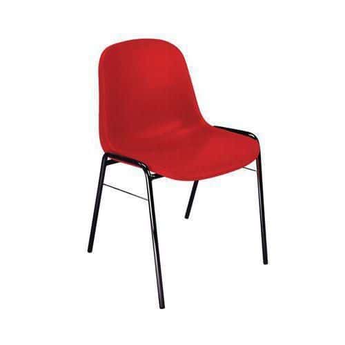 Plastová jídelní židle Manutan Expert Chaise