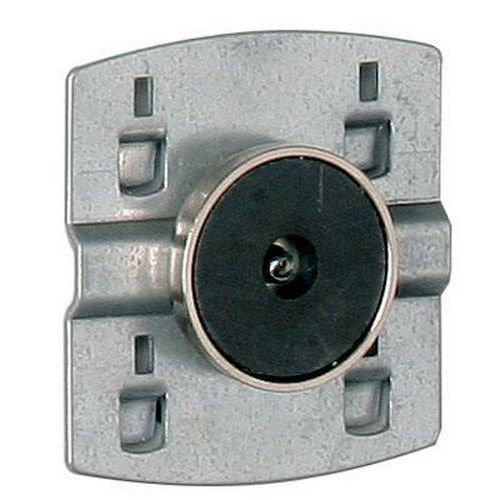 Magnetické držáky Magnetické držáky jsou vyrobené z galvanicky pozinkovaného plechu a drátu pr. 5 mm.<br />Jsou opatřené plastovou pojistkou proti vypadnutí z perforovaného panelu.