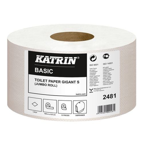 Toaletní papír Katrin Basic Gigant S 1vrstvý