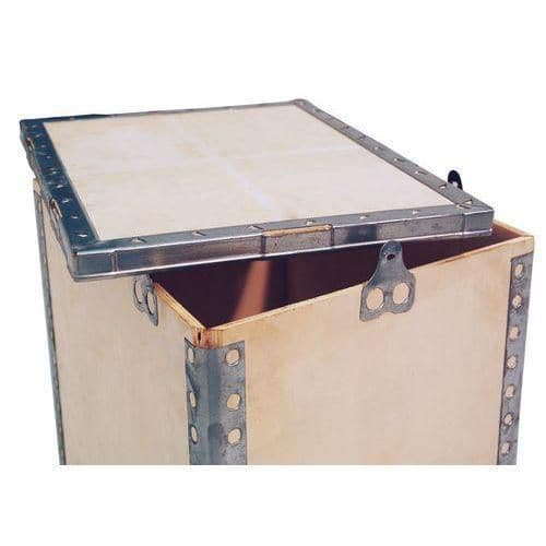 Dřevěný přepravní box s víkem
