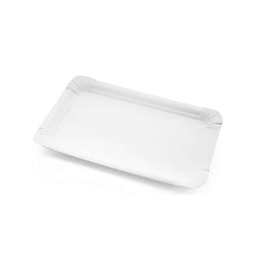 Bílé papírové tácky bílé papírové tácky<br />cena za balení