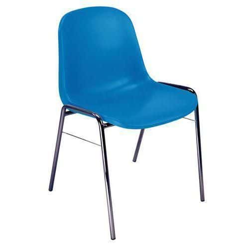 Plastová jídelní židle Manutan Expert Chaise