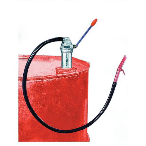 Ocelové sudové čerpadlo pro 200 l sudy nemrzn. směsi<br />topný olej<br />naftu<br />petrolej<br />motorový olej<br />strojní olej<br />řezný olej
