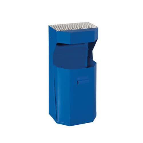 Kovový venkovní odpadkový koš Chafer s popelníkem