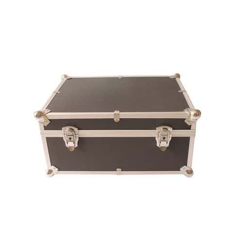 ABS kufr 500 x 400 x 260 mm Plastový kufr na nářadí v základním provedení. Uzavíratelný pomocí kovových klipsů.<br />rozměry v x š x h: 260 x 400 x 500 mm<br />materiál: plast<br />barva: černá<br />hmotnost: 5 kg