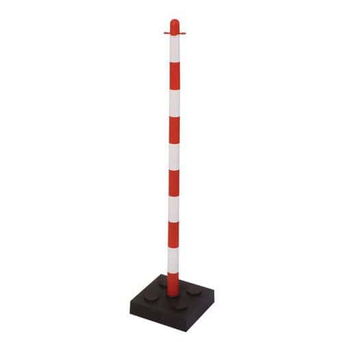 Plastový zahrazovací sloupek Mayleen se zatížením