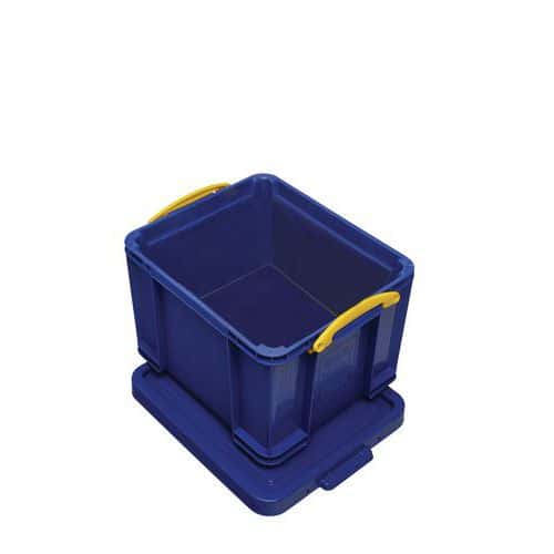 Plastový úložný box s víkem na klip