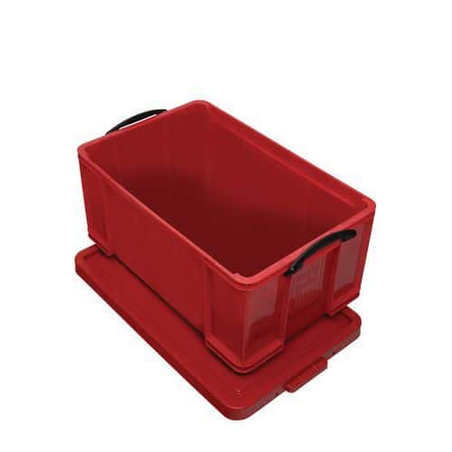 Plastový úložný box s víkem na klip