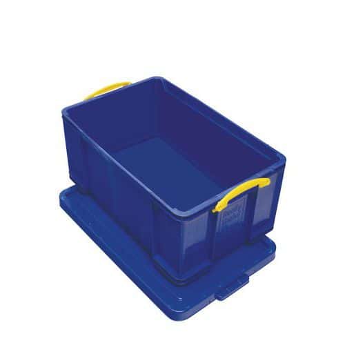 Plastový úložný box s víkem na klip
