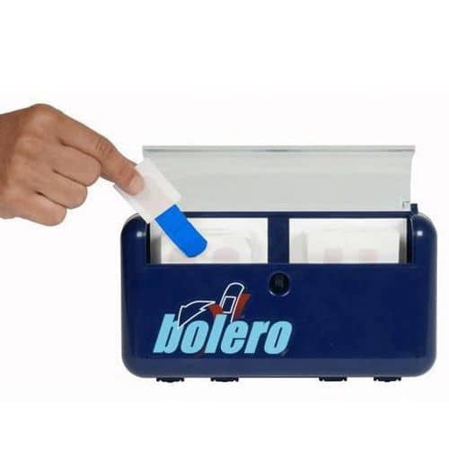 Zásobník na náplasti Bolero + detekovatelné náplasti Zásobník včetně náplastí pro snadné