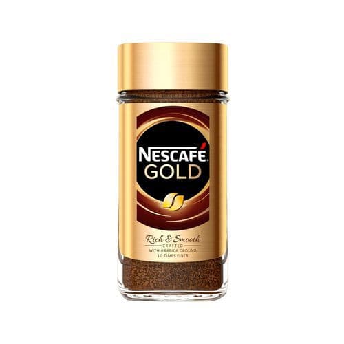 Nescafé Gold instantní<br />jemná chuť díky vysokému obsahu kvalitních zrn Arabica<br />prodej po balení