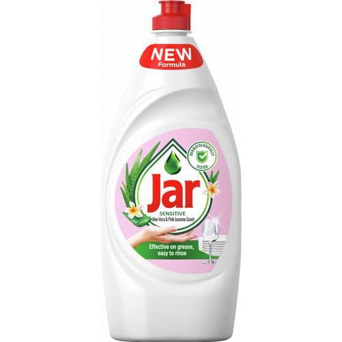 Mycí prostředek Jar Sensitive Aloe Vera a Pink Jasmine