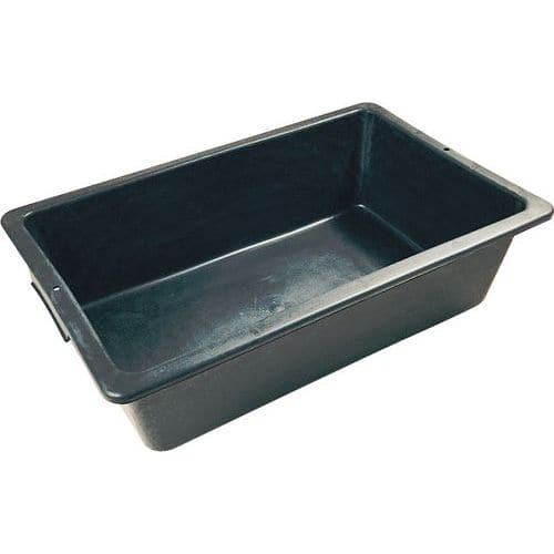 Černá plastová vana Talia