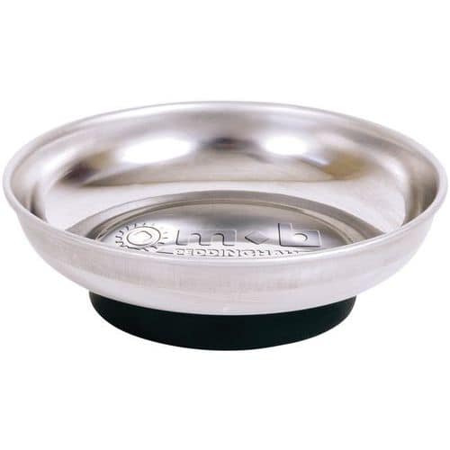 Kulatá magnetická miska 110 mm MOB Tato magnetická miska udrží matice