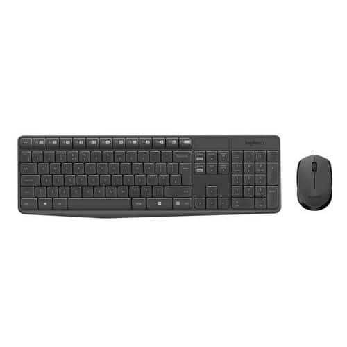 Set bezdrátové klávesnice a myši Logitech MK235