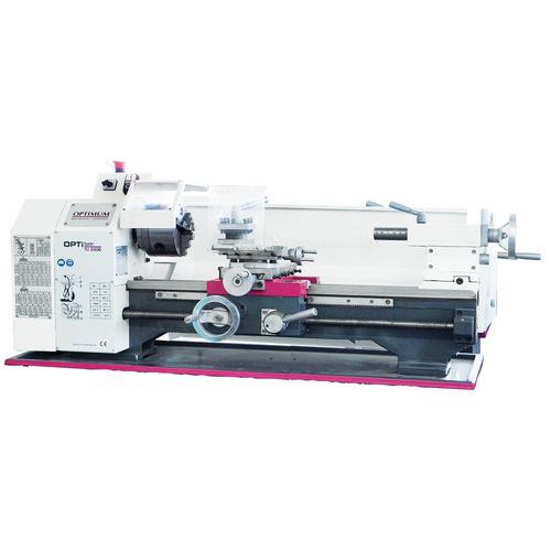 Soustruh OPTIturn (230 V) Točná délka 550 mm<br />vysoce přesné opracování<br />házivost sklíčidla<br />házivost čela<br />s podélnými