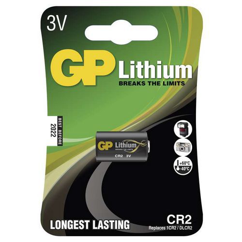 Foto lithiová baterie GP CR2