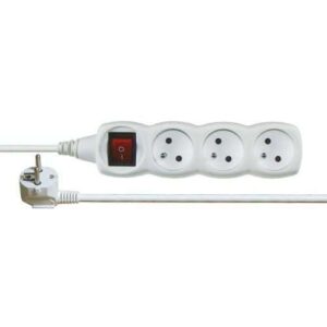 Prodlužovací kabel s vypínačem 3 zásuvky 1