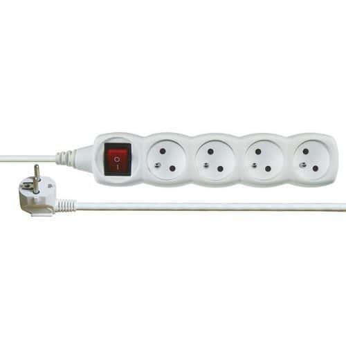 Prodlužovací kabel s vypínačem 4 zásuvky 3m