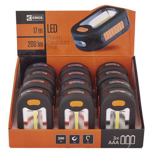 LED svítilna plastová