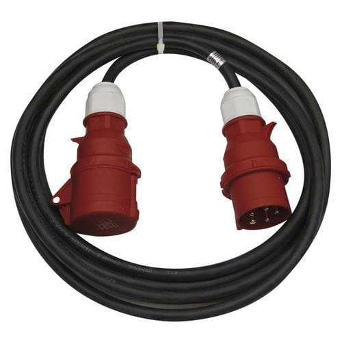 3f prodlužovací kabel 5x16A 10m Gumový prodlužovací přívod až 20m na 400 V~ slouží k prodloužení elektrické energie tam