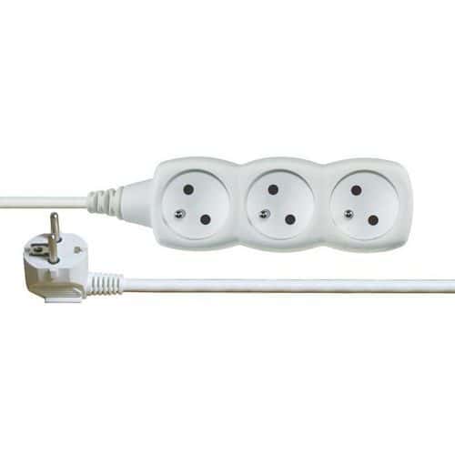Prodlužovací kabel 3 zásuvky 2m