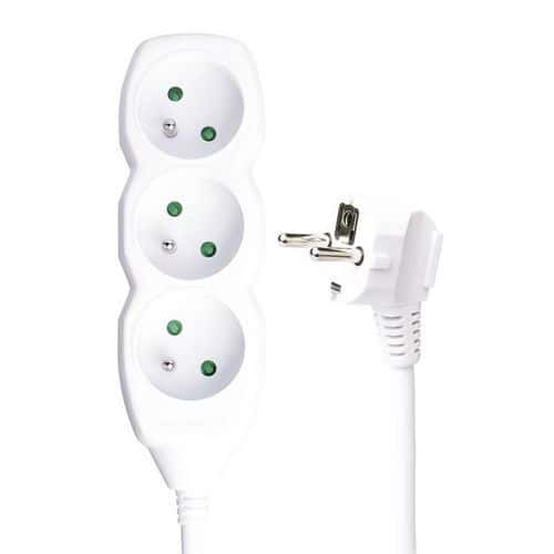 Prodlužovací kabel 3 zásuvky 5m 3x 1