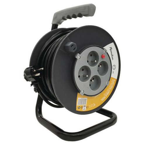 Prodlužovací kabel na bubnu Manutan Expert