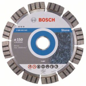 Bosch - Diamantový řezný kotouč Best for Stone 150 x 22