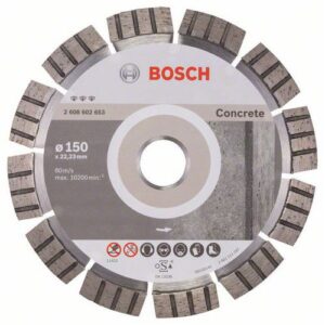 Bosch - Diamantový řezný kotouč Best for Concrete 150 x 22