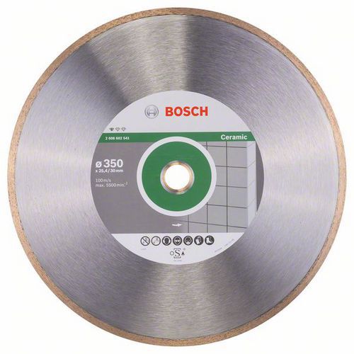 Bosch - Diamantový řezný kotouč Standard for Ceramic 350 x 30+25
