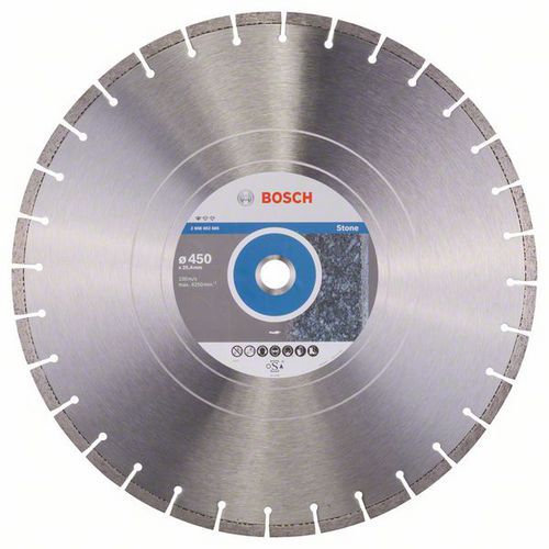 Bosch - Diamantov?? řezný kotouč Standard for Stone 450 x 25