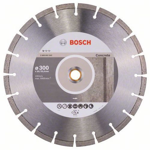Bosch - Diamantový řezný kotouč Standard for Concrete 300 x 20/25