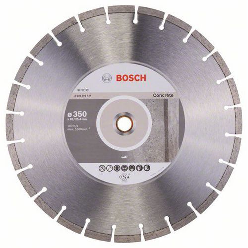 Bosch - Diamantový řezný kotouč Standard for Concrete 350 x 20/25