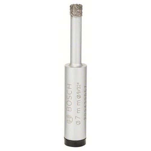 Bosch - Diamantový Vrták pro vrtání za sucha Easy Dry Best for Ceramic 7 x 33 mm Vhodné na měkké obkládačky až po velmi tvrdou dlažbu a jemnou kameninu. Pro použití v akumulátorových šroubovácích a vrtačkách se sklíčidlem 13 mm. Upozornění: vrtejte bez příklepu. Optimální otáčky 1 500 ot/min.<br />balení: 1 x BAL