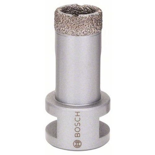 Bosch - Diamantový Vrták pro vrtání za sucha Dry Speed Best for Ceramic 22 x 35 mm Hodí se na všechny dlaždice od měkkých obkládačky až po velmi tvrdou dlažbu a přírodní kámen. Pro použití v úhlových bruskách<br />balení: 1 x BAL